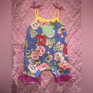 Matilda Jane Blue Floral Romper